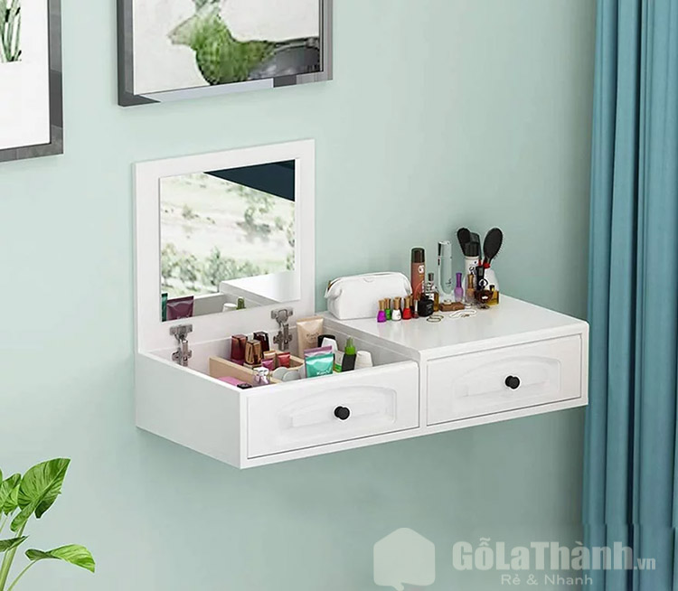bàn trang điểm màu trắng giá rẻ