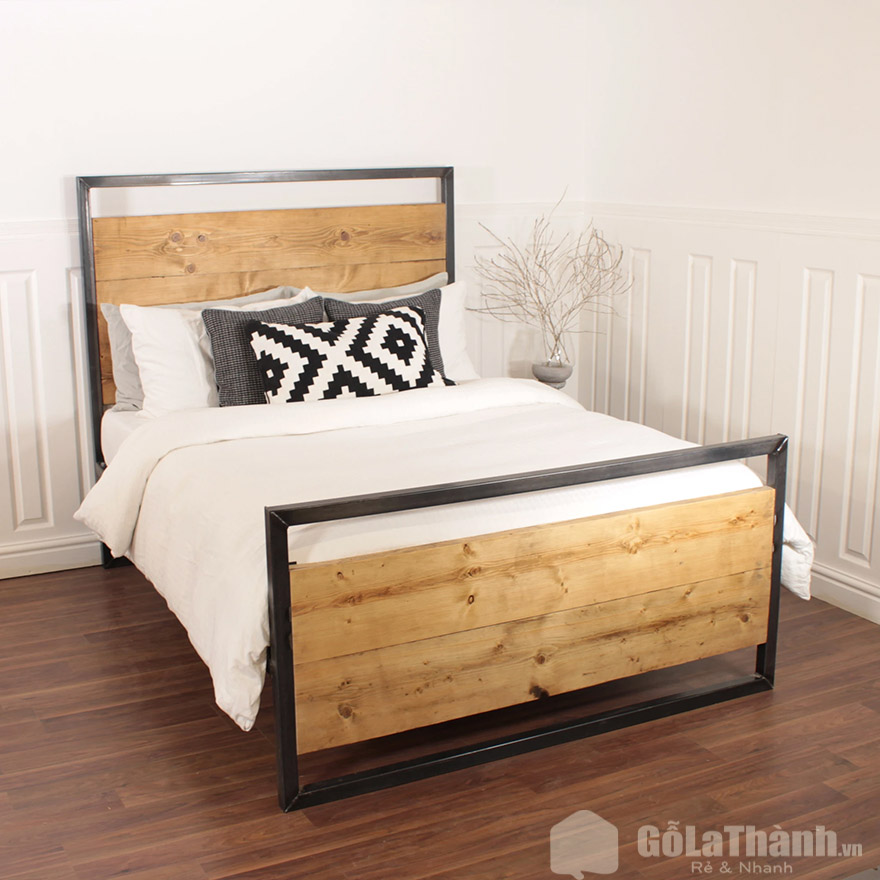 giường gỗ giá rẻ