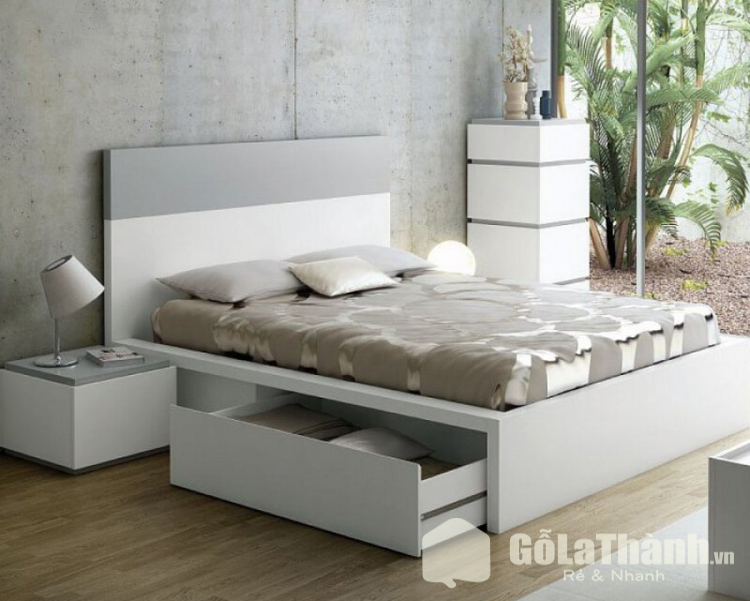 giường ngủ thiết kế ngăn kéo chứa đồ